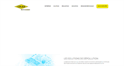 Desktop Screenshot of colas-environnement.com
